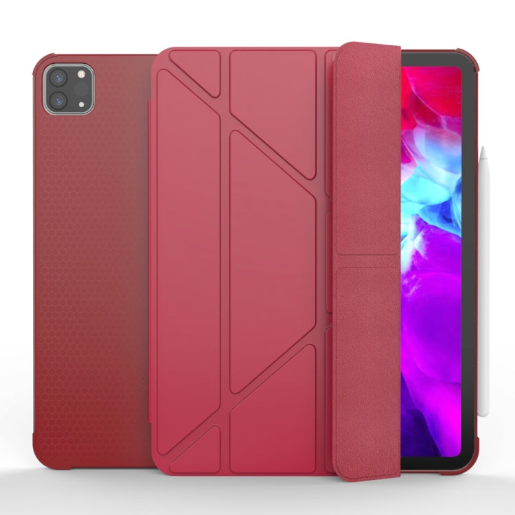 Multi-folding TPU Leather Tablet Case for iPad Pro 11 2022 / 2021 / 2020 / 2018, For iPad Pro 11 2022 / 2021 / 2020 / 2019, For iPad Pro 11 2022 / 2021 / 2020 / 2018, For iPad Pro 11 2022 / 2021 / 2020 / 2022, For iPad Pro 11 2022 / 2021 / 2020 / 2020
