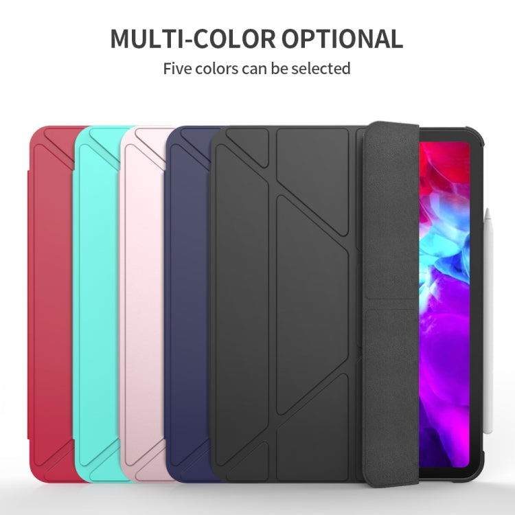 Multi-folding TPU Leather Tablet Case for iPad Pro 11 2022 / 2021 / 2020 / 2018, For iPad Pro 11 2022 / 2021 / 2020 / 2019, For iPad Pro 11 2022 / 2021 / 2020 / 2018, For iPad Pro 11 2022 / 2021 / 2020 / 2022, For iPad Pro 11 2022 / 2021 / 2020 / 2020