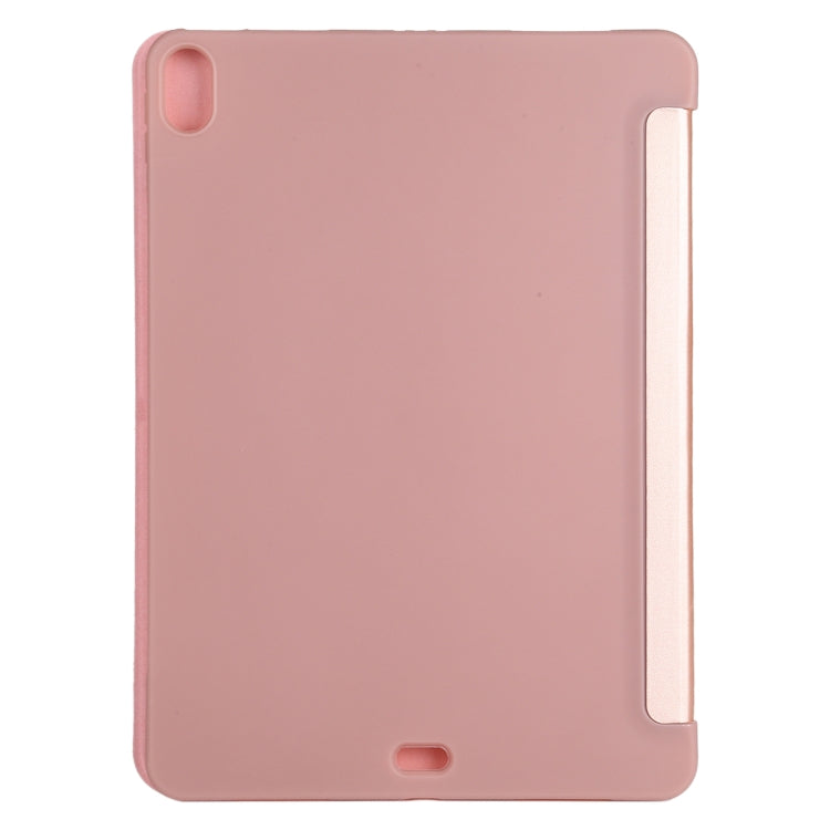 Millet Texture PU+ Silicone Full Coverage Leather Case with Multi-folding Holder for iPad Air (2020) 10.9 inch, For iPad Air (2020) 10.9 inch