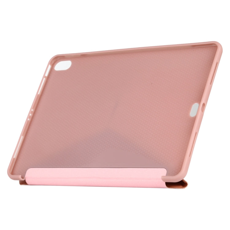 Millet Texture PU+ Silicone Full Coverage Leather Case with Multi-folding Holder for iPad Air (2020) 10.9 inch, For iPad Air (2020) 10.9 inch