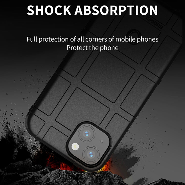 For iPhone 13 Rugged Shield Full Coverage Shockproof TPU Case, For iPhone 13