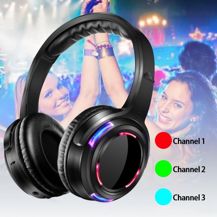 UHF-9 Headset LED Wireless Noise Cancelling Earphone, Earphone