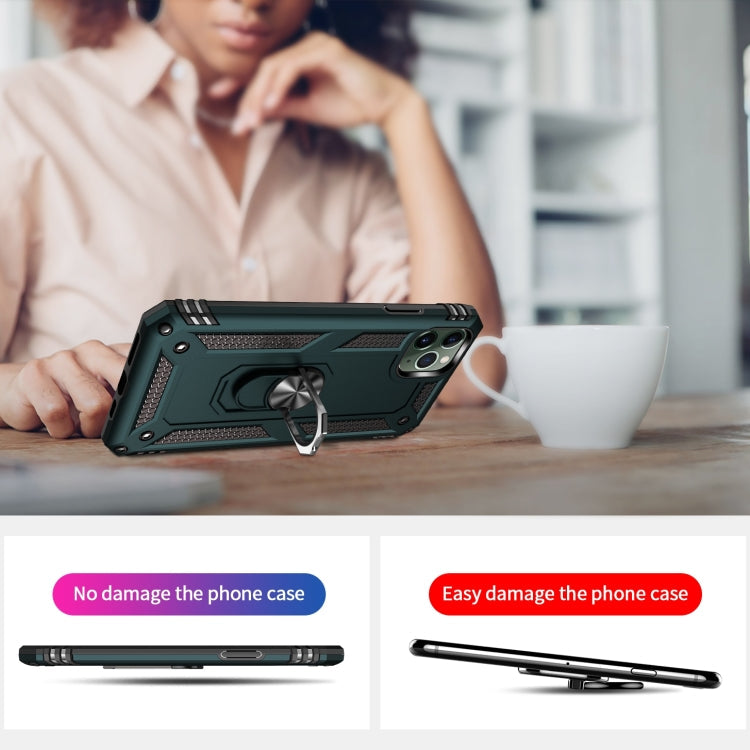 Armor Shockproof TPU + PC Protective Case for iPhone 11 Pro Max, with 360 Degree Rotation Holder, For iPhone 11 Pro Max