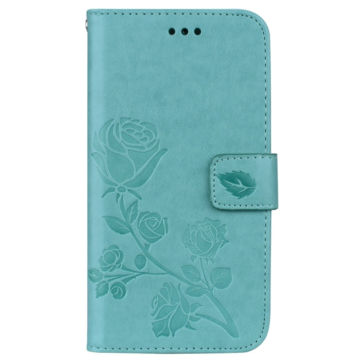 For iPhone XS Max Rose Embossed Horizontal Flip PU Leather Case with Holder & Card Slots & Wallet, For XS Max