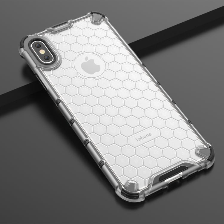 For iPhone XS Max Shockproof Honeycomb PC + TPU Protective Case, For iPhone XS Max