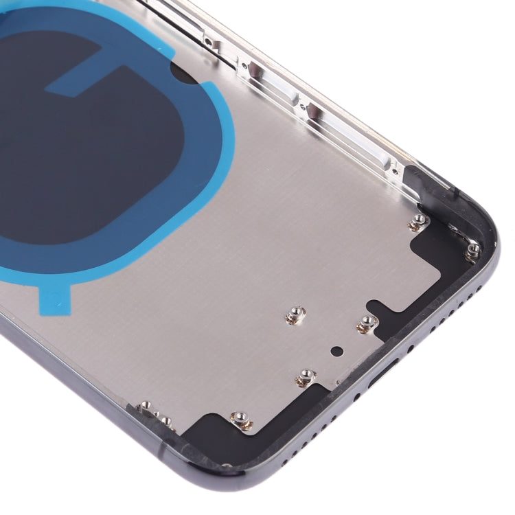 Battery Back Cover with Camera Lens Frame & SIM Card Tray & Side Keys for iPhone XS Max, For iPhone XS Max, For iPhone XS Max with Side keys, For iPhone XS Max with Camera Lens Frame