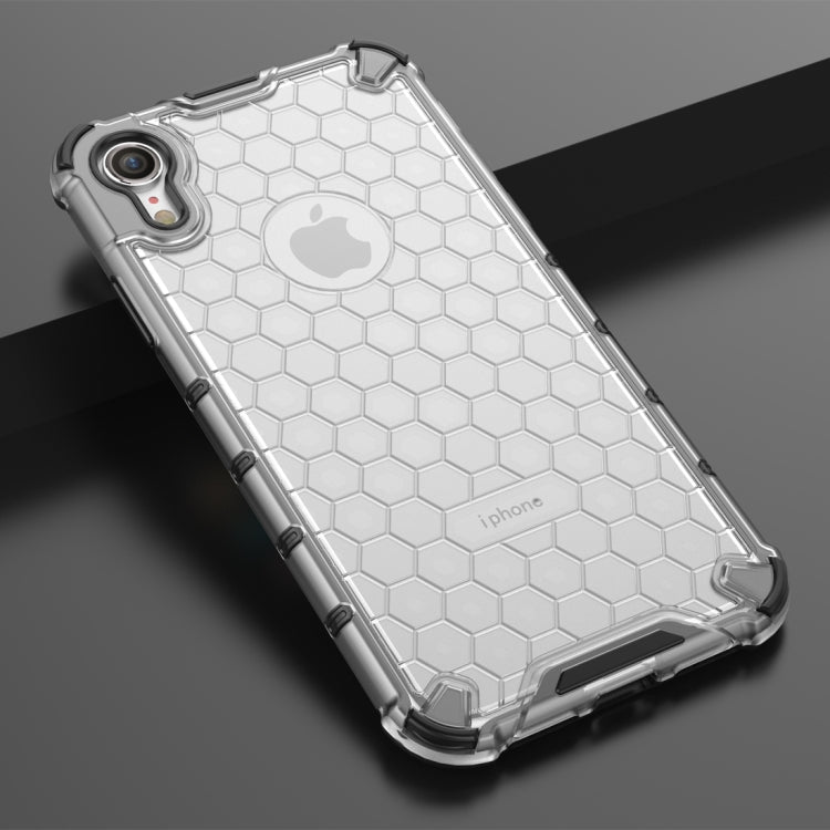 For iPhone XR Shockproof Honeycomb PC + TPU Protective Case, For iPhone XR
