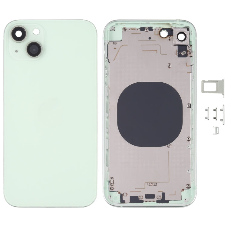Back Housing Cover with Appearance Imitation of iP13 for iPhone XR, For iPXR to i13(Pink), For iPXR to i13(Red), For iPXR to i13(Blue), For iPXR to i13(Purple), For iPXR to i13(White), For iPXR to i13(Green)