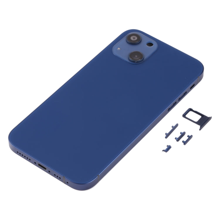 Back Housing Cover with Appearance Imitation of iP13 for iPhone XR, For iPXR to i13(Pink), For iPXR to i13(Red), For iPXR to i13(Blue), For iPXR to i13(Purple), For iPXR to i13(White), For iPXR to i13(Green)
