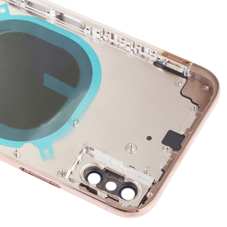 Battery Back Cover with Camera Lens Frame & SIM Card Tray & Side Keys for iPhone XS, For iPhone XS (Camera Lens+Side Keys), For iPhone XS with Side keys, For iPhone XS with Card Tray