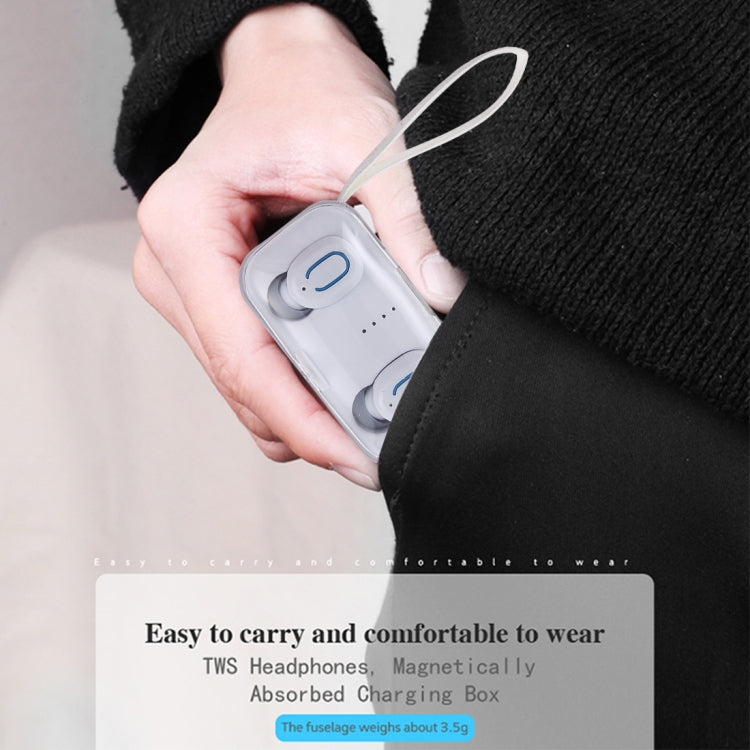TI8S TWS Dazzling Wireless Stereo Bluetooth 5.0 Earphones with Charging Case