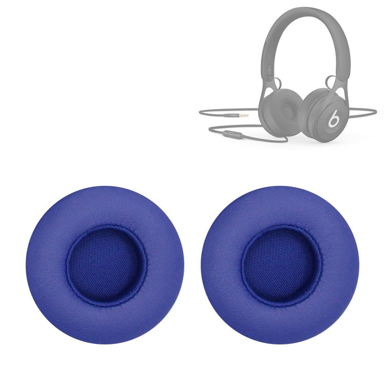 2 PCS For Beats EP Wired Headset Ear-cap Sponge Earmuffs, Red, White, Blue