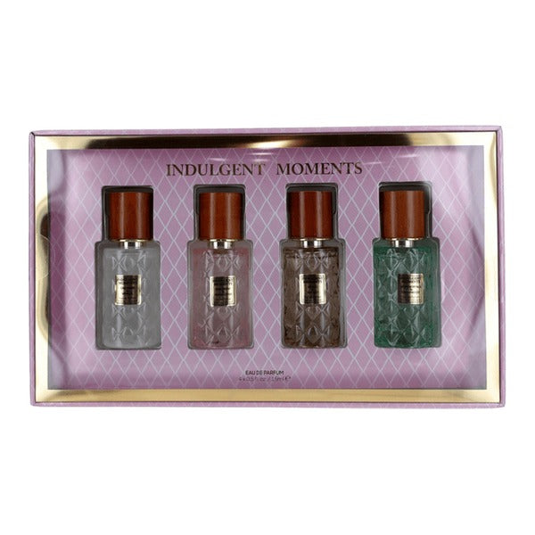 Indulgent Moments Replica Gift Set 15ml Cashmere & Vanilla EDP + 15ml Pink Peony & Water Lotus EDP + 15ml Neroli & Sea Salt EDP + 15ml Jasmine Petals & Cedarwood EDP