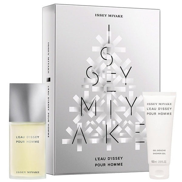 Issey Miyake L'Eau d'Issey Pour Homme Gift Set 75ml EDT + 100ml Shower Gel - Christmas Edition