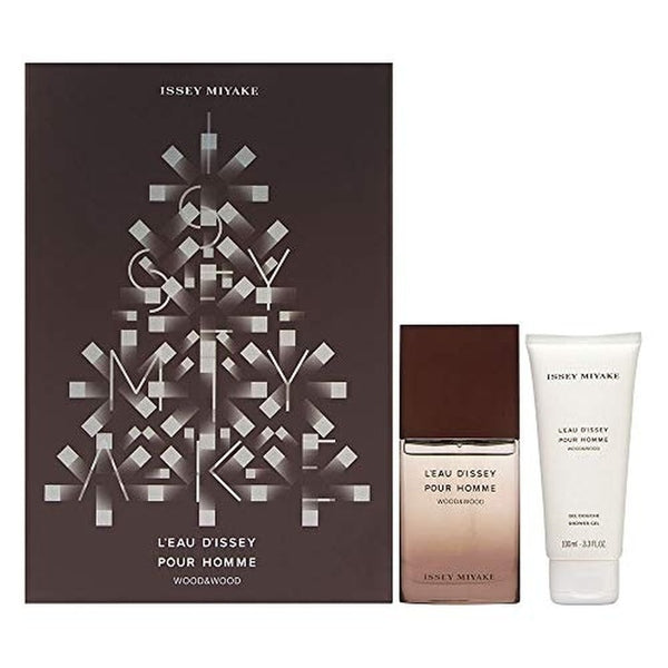 Issey Miyake L'Eau d'Issey Pour Homme Wood & Wood Christmas Gift Set 50ml EDP + 100ml Shower Gel