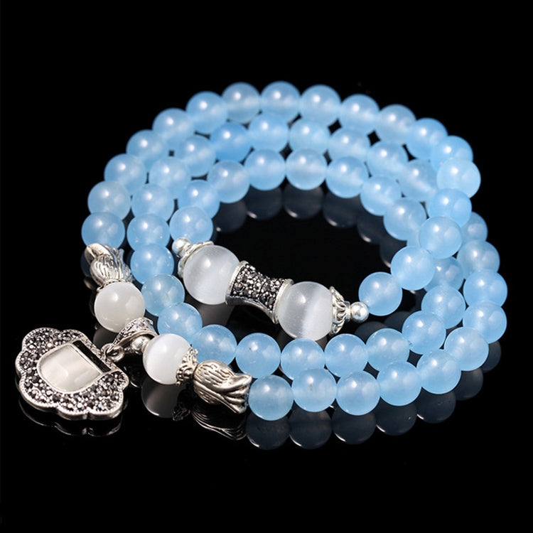Fashion Jewelry Accessory Garnet Beads Bracelet, Aquamarine & Longevity Lock, White Jade, Pink Crystal & Cat, Pink Crystal & Elephant & Fish, Red Agate & Elephant, Red Agate & Pi Xiu, Violitde, Garnet, Blue Sandstone & Calabash, Red Agate & Buddha Head