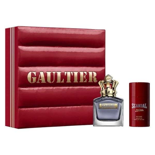 Jean Paul Gaultier Scandal Pour Homme Gift Set 100ml EDT + 75g Deodorant Stick