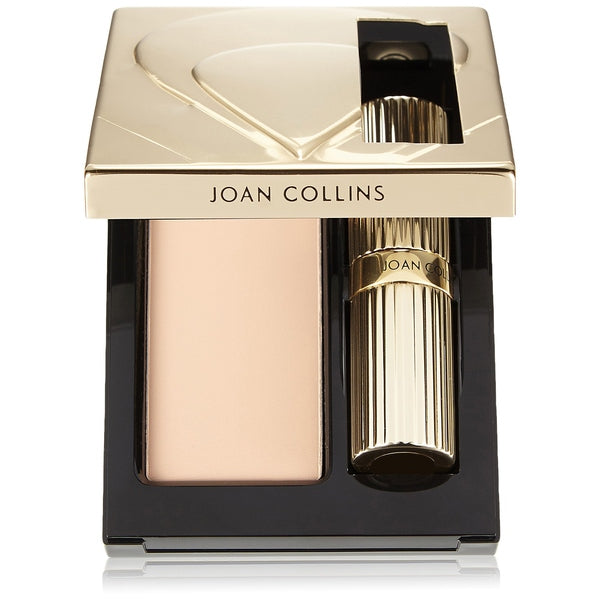 Joan Collins Timeless Beauty 6g Neutral Powder + 3.5g Lipstick Duo - Helene