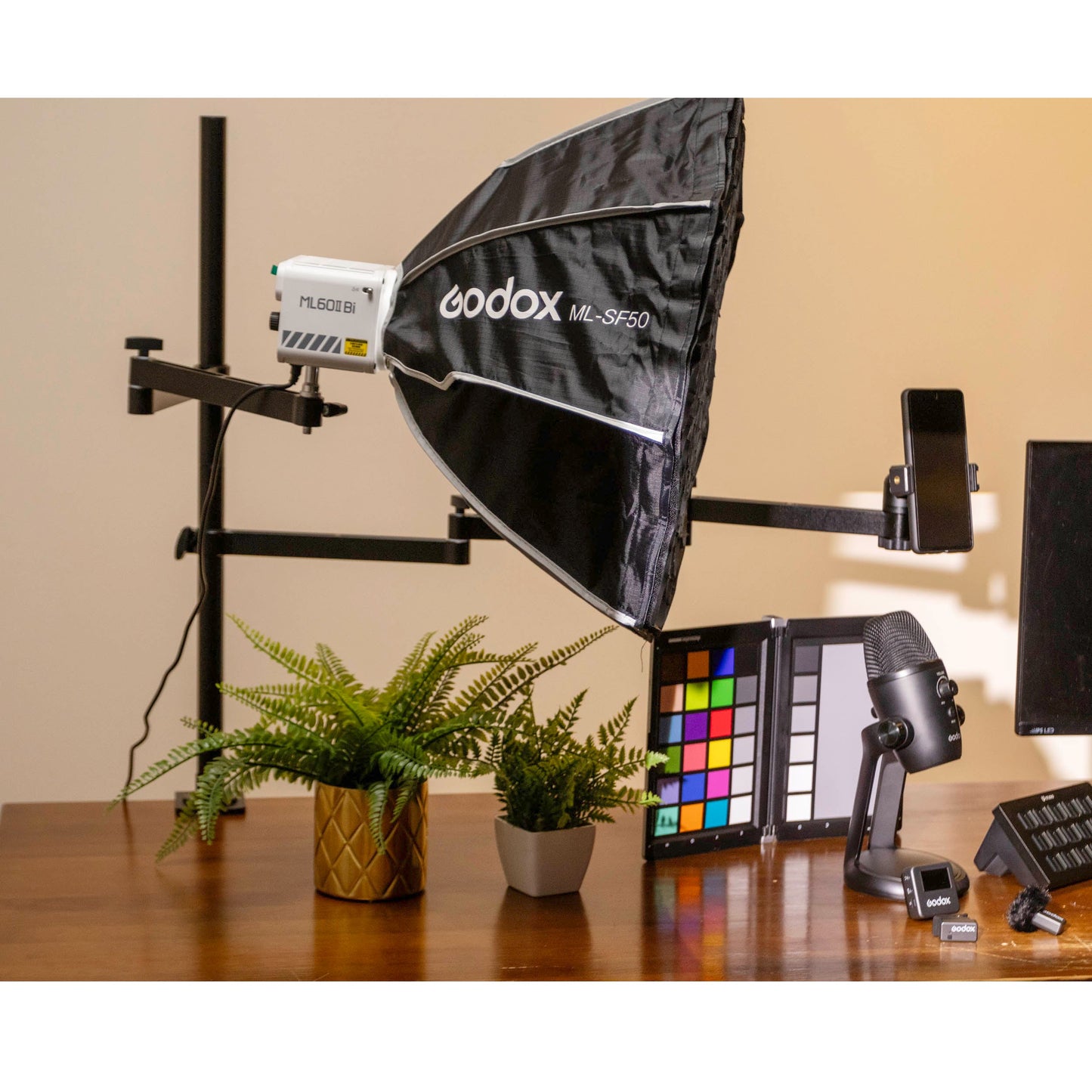 Table Stand Gear Tree with Three Arms