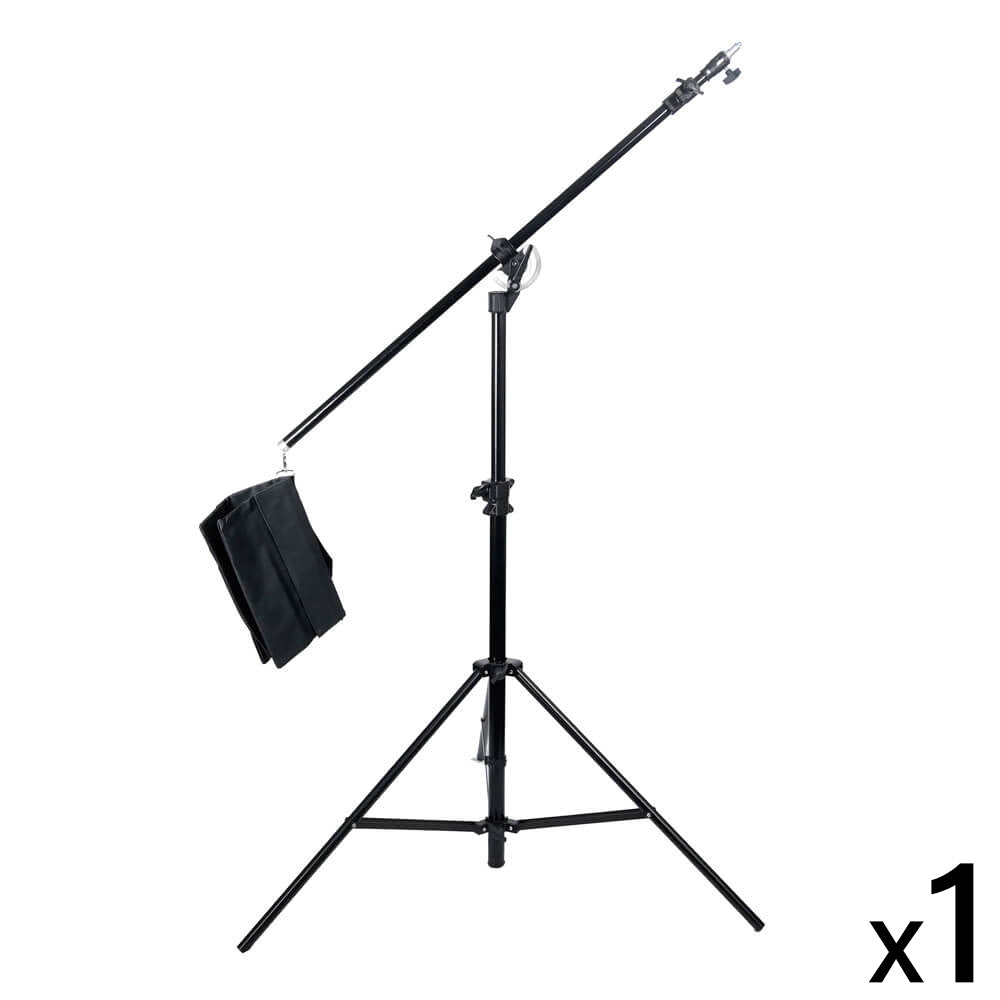 2-in-1 Compact Heavy Duty Reclined Combi Boom Stand
