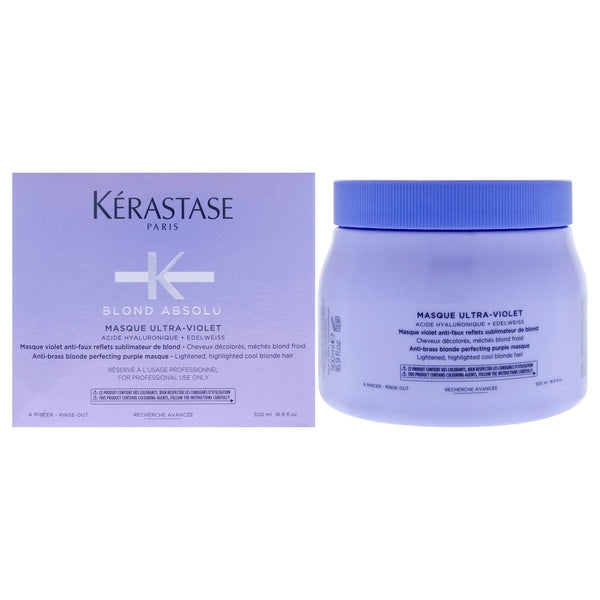 Kérastase Blond Absolu Ultra Violet Hair Mask 500ml - For Blond Hair