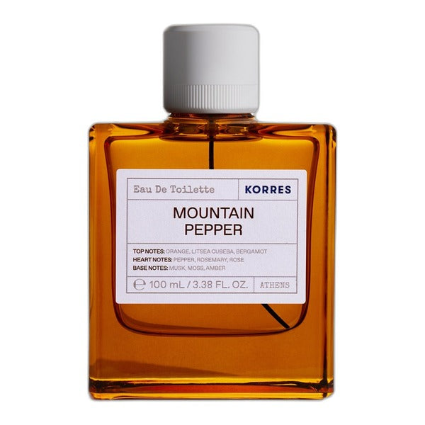 Korres Mountain Pepper Eau de Toilette 100ml Spray