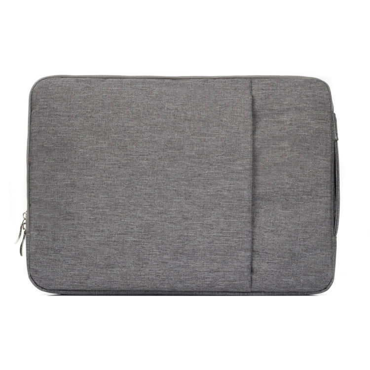11.6 inch Universal Fashion Soft Laptop Denim Bags Portable Zipper Notebook Laptop Case Pouch for MacBook Air, Lenovo and other Laptops, Size: 32.2x21.8x2cm, 11.6 inch Grey, 11.6 inch Dark Blue, 11.6 inch Black