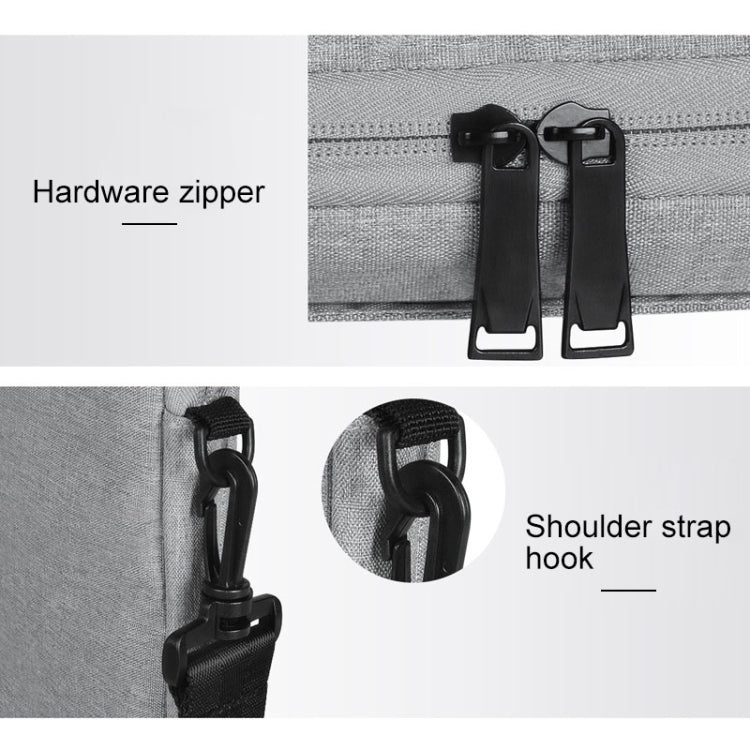 ST01S Waterproof Oxford Cloth Hidden Portable Strap One-shoulder Handbag for 14.1 inch Laptops, ST01S 14.1 inch Light Grey, ST01S 14.1 inch Dark Gray, ST01S 14.1 inch Navy Blue, ST01S 14.1 inch Black, ST01S 14.1 inch Pink