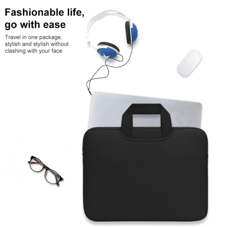 13.3 inch Portable Air Permeable Handheld Sleeve Bag for MacBook Air / Pro, Lenovo and other Laptops, Size: 34x25.5x2.5cm, 13.3 inch Magenta, 13.3 inch Grey, 13.3 inch Green, 13.3 inch Pink, 13.3 inch Black