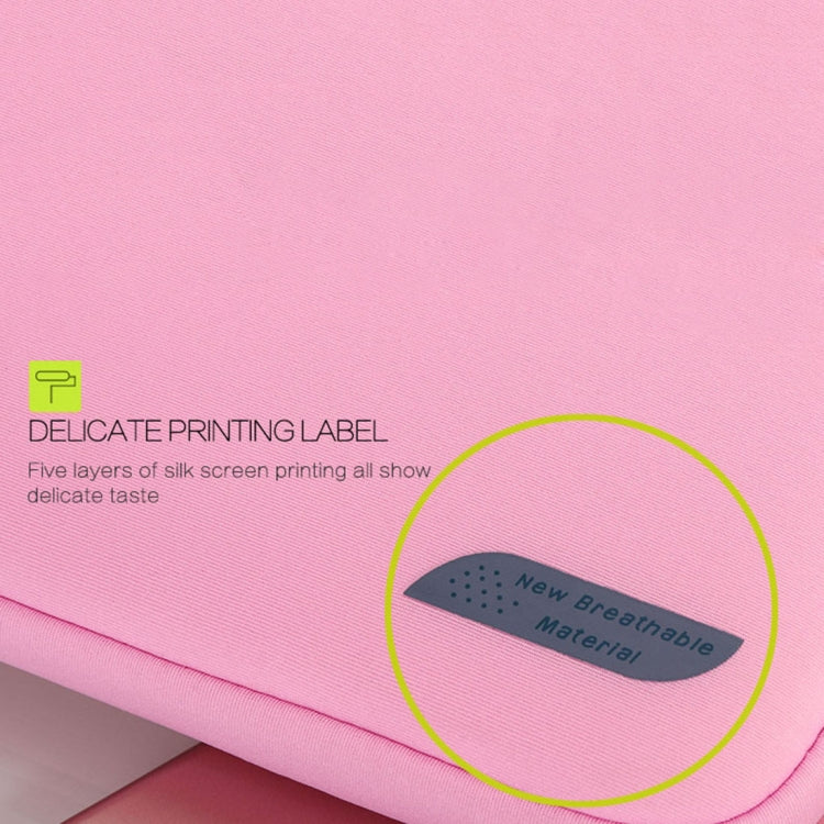 15.6 inch Portable Air Permeable Handheld Sleeve Bag for Laptops, Size: 41.5x30.0x3.5cm, 15.6 inch Black, 15.6 inch Pink, 15.6 inch Green, 15.6 inch Grey, 15.6 inch Magenta