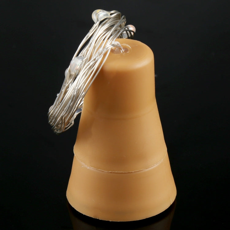 1m 10 LEDs SMD 0603 Solar Powered Copper Wire String Light  Fairy Lamp Decorative Light, 1m Colorful Light