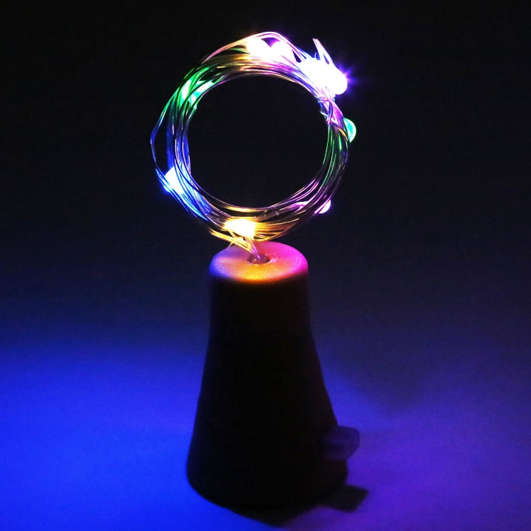 1m 10 LEDs SMD 0603 Solar Powered Copper Wire String Light  Fairy Lamp Decorative Light, 1m Colorful Light