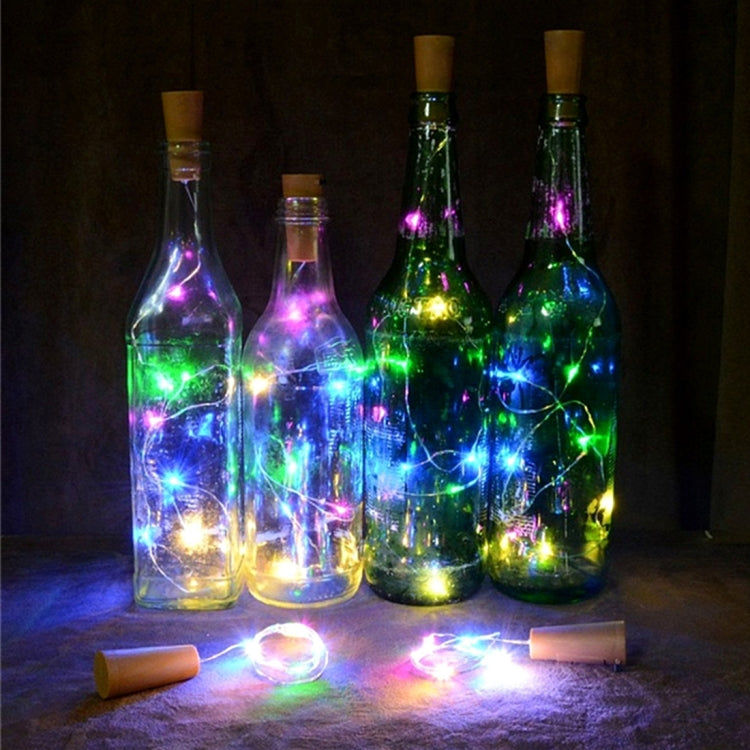 1m 10 LEDs SMD 0603 Solar Powered Copper Wire String Light  Fairy Lamp Decorative Light, 1m Colorful Light