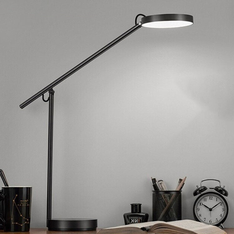 Huawei Smart Eye Protection desk lamp in black with automatic dimming and anti-blue light for reading and learning.