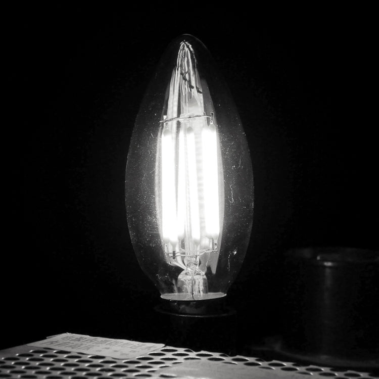 6 LEDs 450 LM Retro Energy Saving Light for Halls, AC 220V, Apiciform E14 6W 220V White Light