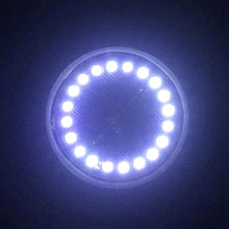 2 PCS 16 LEDs Solar Powered Buried Light Under Ground Lamp IP65 Waterproof Outdoor Garden Street Light, 16 LEDs
