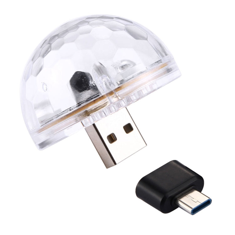 4 LEDs Mini LED Music Sound Control KTV DJ Disco Light Effect Light, LED1799, LED1799T