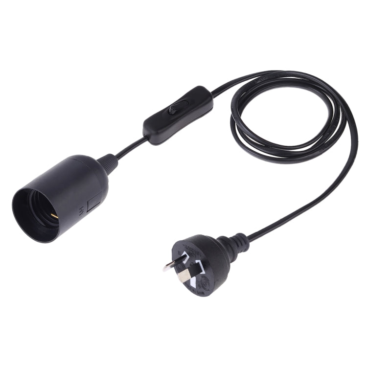 E27 Wire Cap Switch Lamp Holder Chandelier Power Socket with 1.2m Extension Cable, Small UK Plug, EU Plug, 1.5m, AU Plug, 1.2m, Big UK Plug, 1.5m, US Plug, 1.5m, Small UK Plug, 1.2m