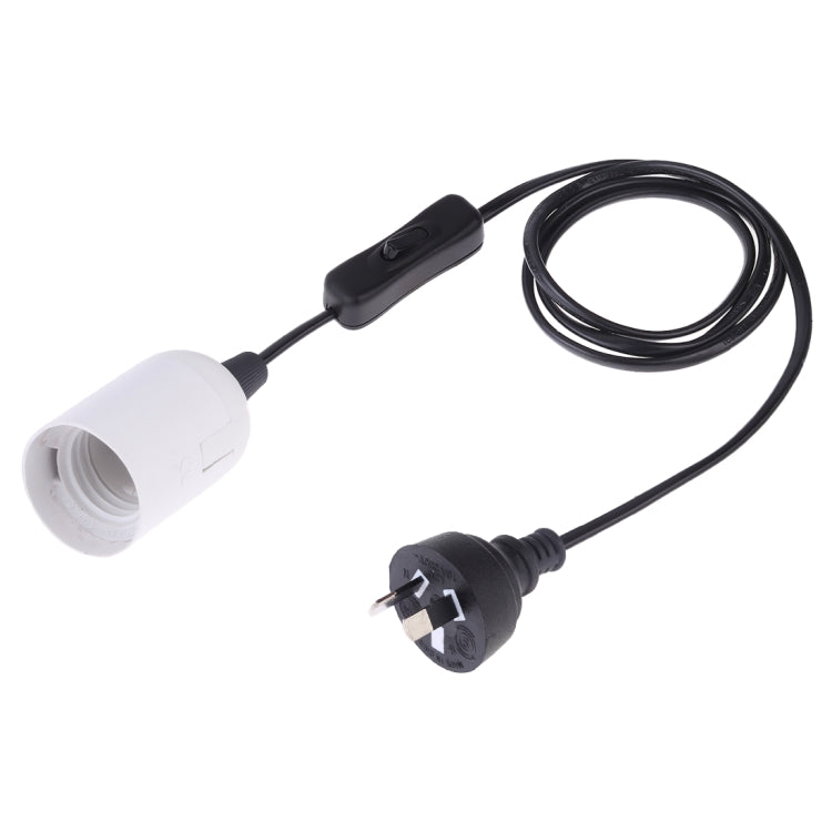 E27 Wire Cap Switch Lamp Holder Chandelier Power Socket with 1.2m Extension Cable, Small UK Plug, EU Plug, 1.5m, AU Plug, 1.2m, Big UK Plug, 1.5m, US Plug, 1.5m, Small UK Plug, 1.2m