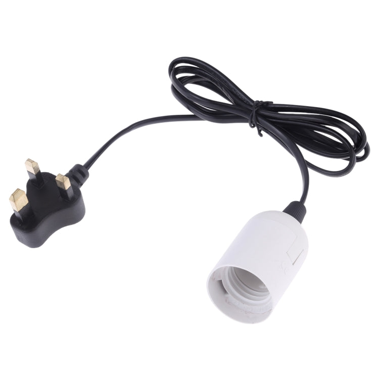 E27 Wire Cap Lamp Holder Chandelier Power Socket with 1.2m Extension Cable, Small UK Plug, EU Plug, 1.5m, AU Plug, 1.2m, US Plug, 1.5m, Small UK Plug, 1.2m, Big UK Plug, 1.5m