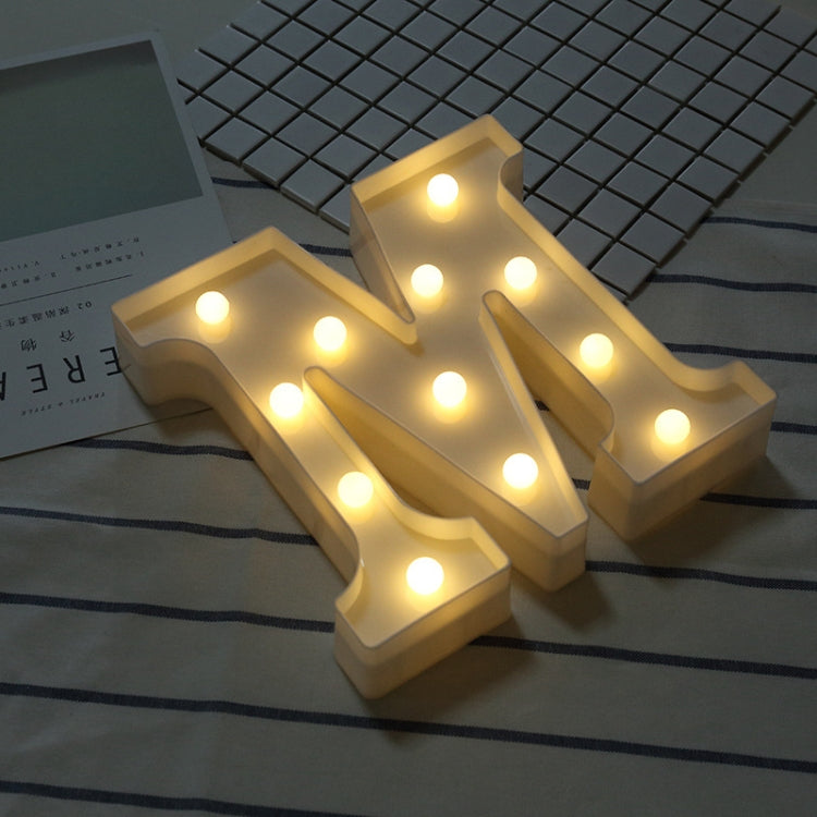Dry Battery Powered Warm White Standing Hanging LED Holiday Light, A, N, B, O, C, P, D, Q, E, R, F, G, T, U, V, I, J, W, K, X, L, M, Z