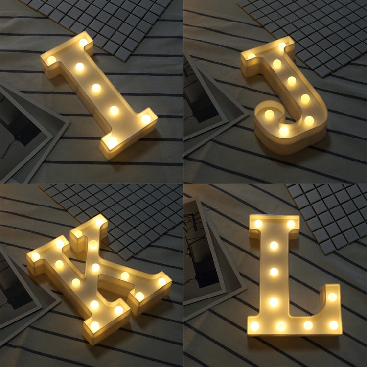 Dry Battery Powered Warm White Standing Hanging LED Holiday Light, A, N, B, O, C, P, D, Q, E, R, F, G, T, U, V, I, J, W, K, X, L, M, Z