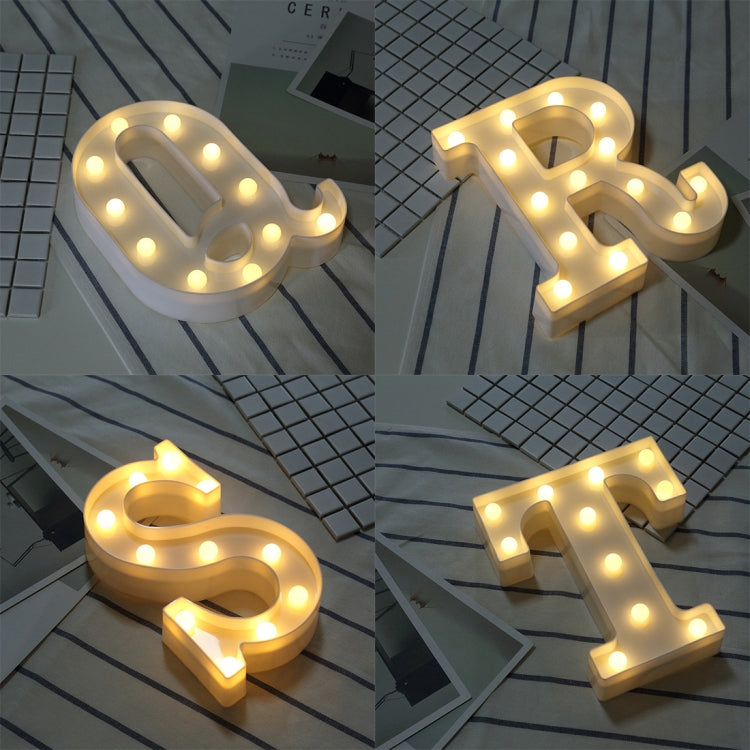 Dry Battery Powered Warm White Standing Hanging LED Holiday Light, A, N, B, O, C, P, D, Q, E, R, F, G, T, U, V, I, J, W, K, X, L, M, Z