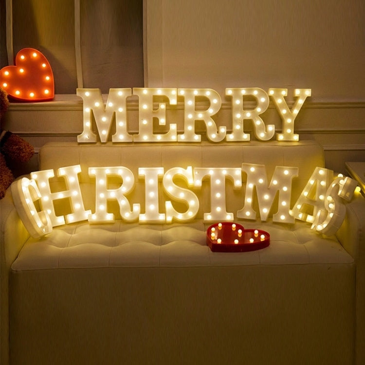 Dry Battery Powered Warm White Standing Hanging LED Holiday Light, A, N, B, O, C, P, D, Q, E, R, F, G, T, U, V, I, J, W, K, X, L, M, Z