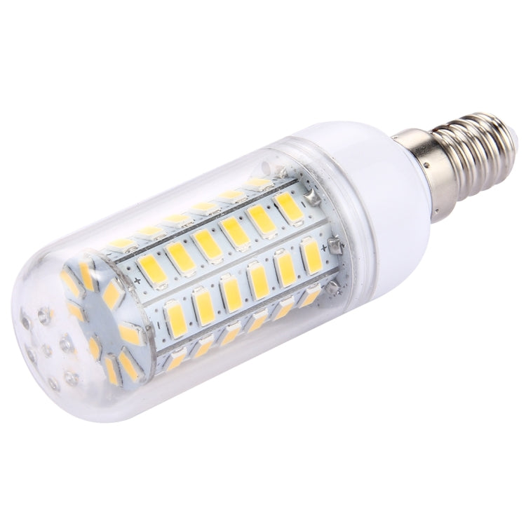56 LEDs SMD 5730 Bulb, AC 220V, 5W 220V Warm White