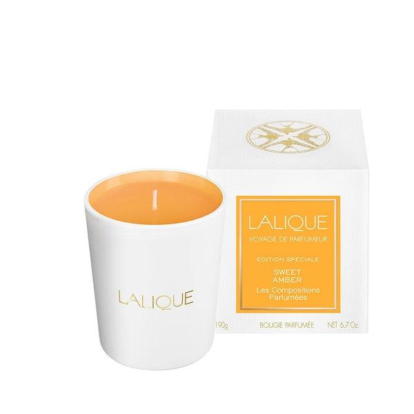 Lalique Les Compositions Parfumées Sweet Amber Candle 190g