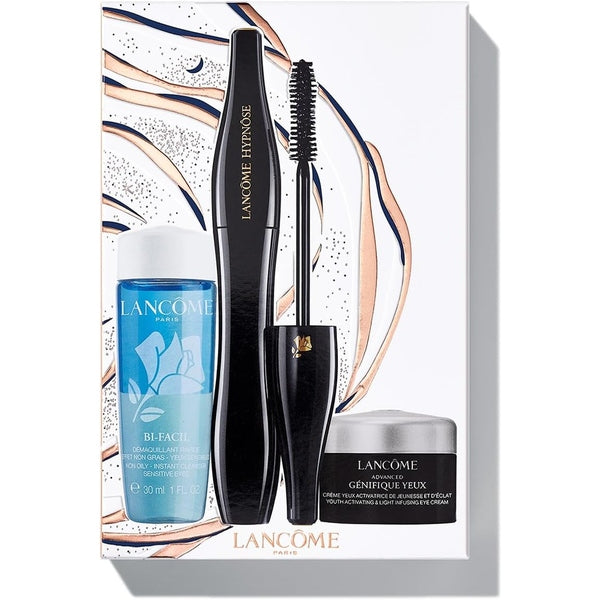 Lancome Hypnose Gift Set 6.2ml Hypnose Mascara Black + 30ml Bi Facil Makeup Remover + Advanced Génifique Eye Cream 5ml