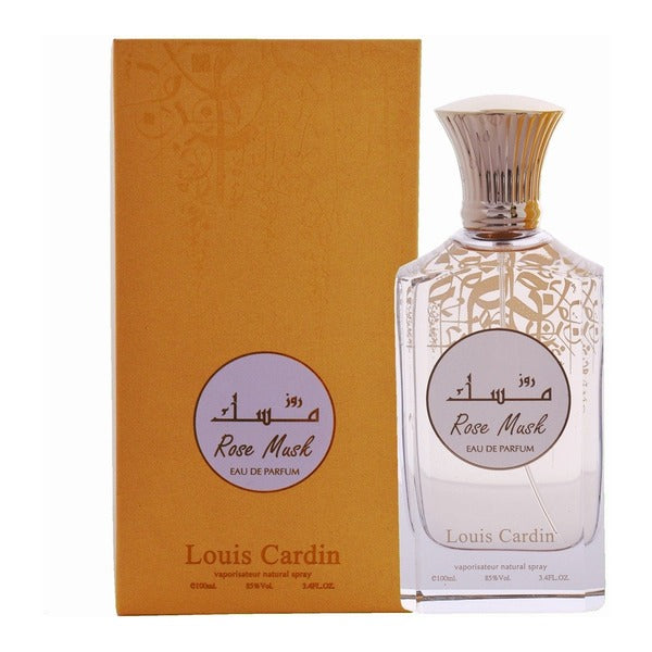 Louis Cardin Rose Musk Eau de Parfum 100ml Spray