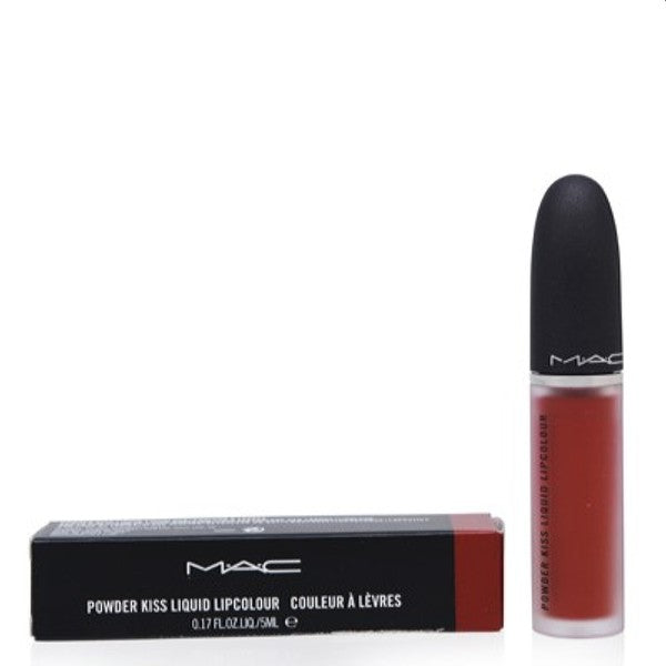 MAC Powder Kiss Liquid Lipcolour 5ml - 991 Devoted To Chili
