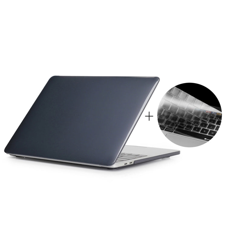 ENKAY Hat-Prince 2 in 1 Crystal Hard Shell Plastic Protective Case + US Version Ultra-thin TPU Keyboard Protector Cover for 2016 New MacBook Pro 15.4 inch with Touchbar (A1707), 15.4 inch with Touch Bar US Version